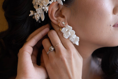 Flower Earrings AGE08